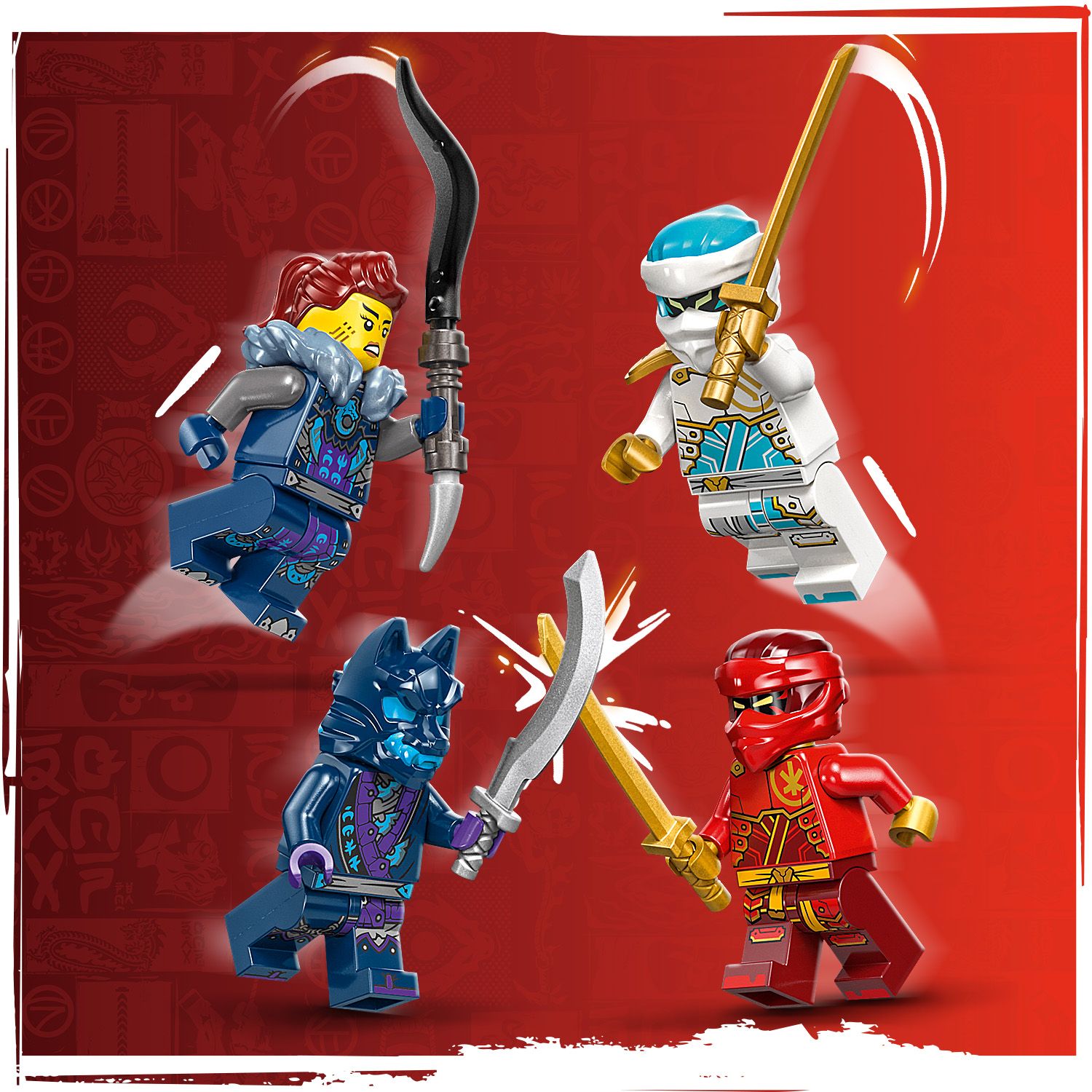 Štyri minifigúrky NINJAGO®